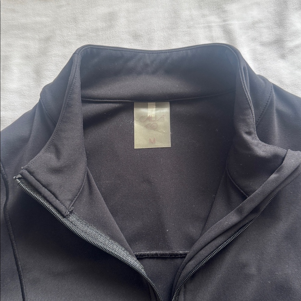 Black Zip-Up Jacket